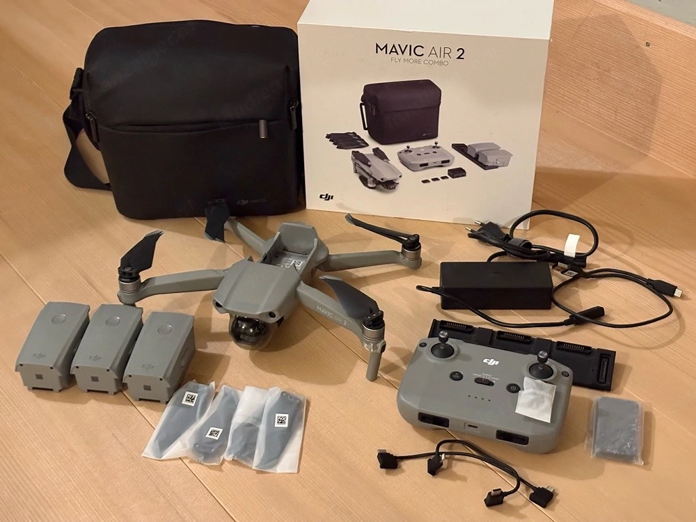 DJI Mavic Air 2 Fly More Combo - Top Akkus, nur 4h Flugzeit!