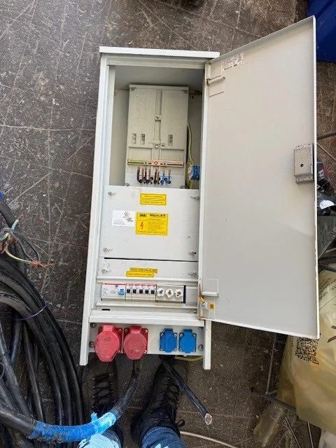 Baustromverteiler 35A für genullte Netze, W NÖ BGLD VLBG