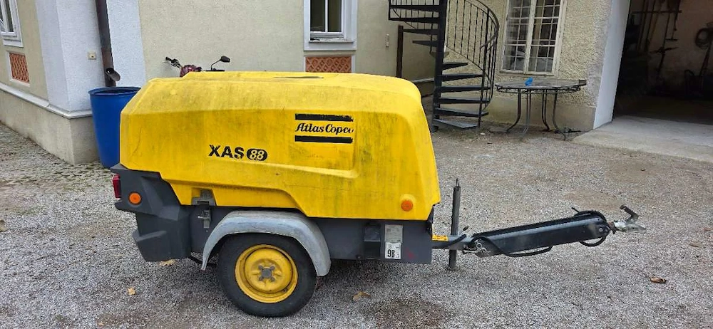 Atlas Copco xas 88 750kg 5cm3
