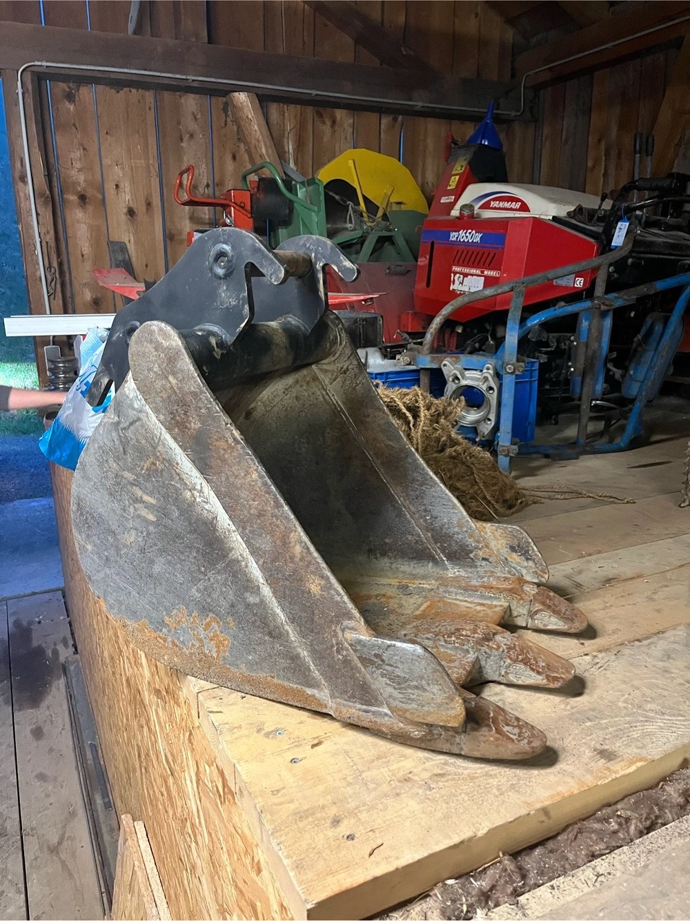 Baggerlöffel Martin M03 Aufnahme 