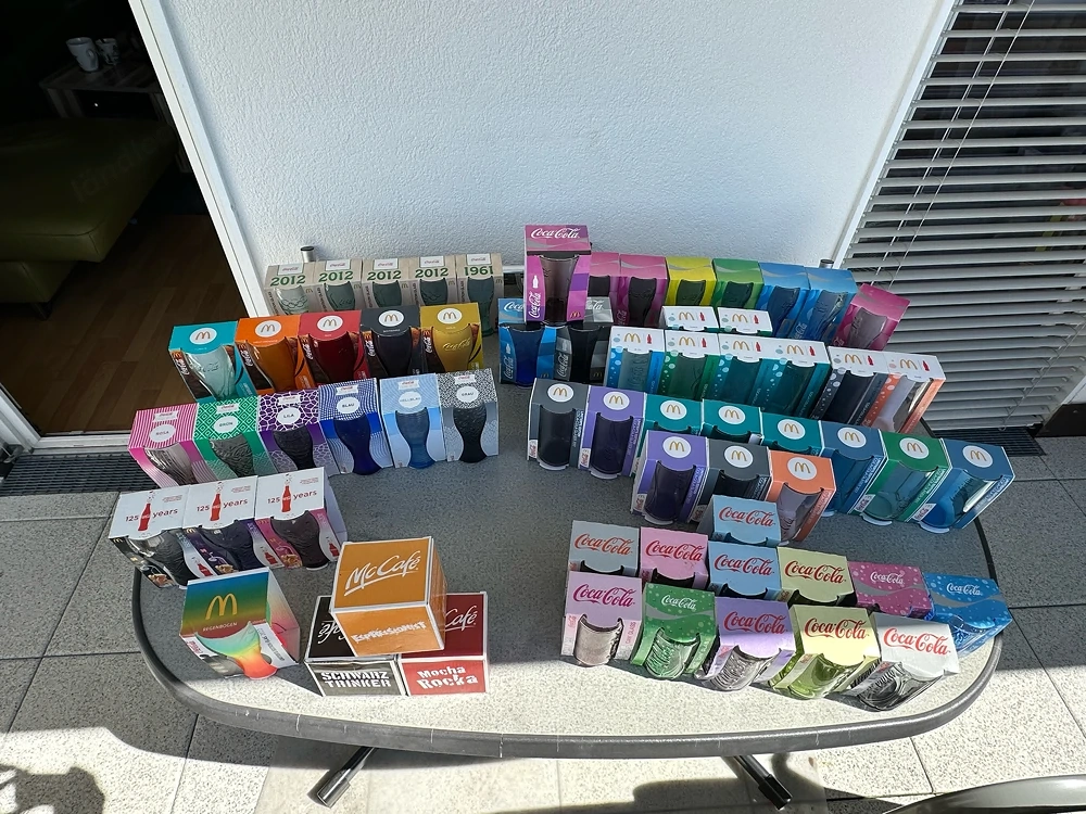 Div. CocaCola Gläser