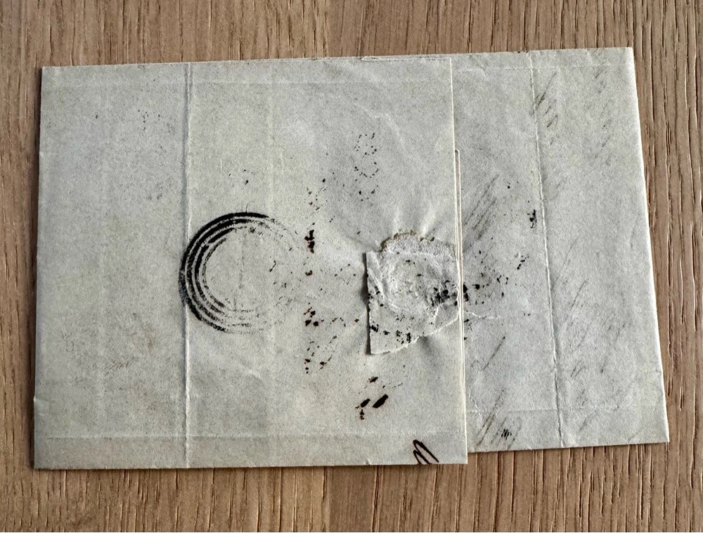 Faltbrief Österreich 1853