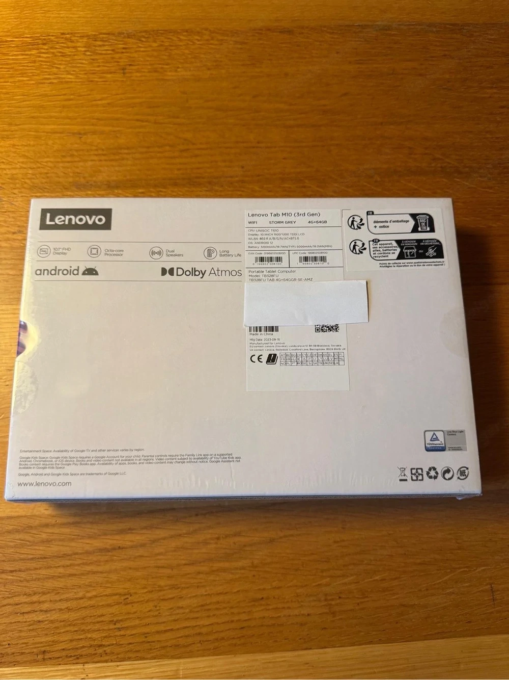 Lenovo Tab M10 (Tablet)