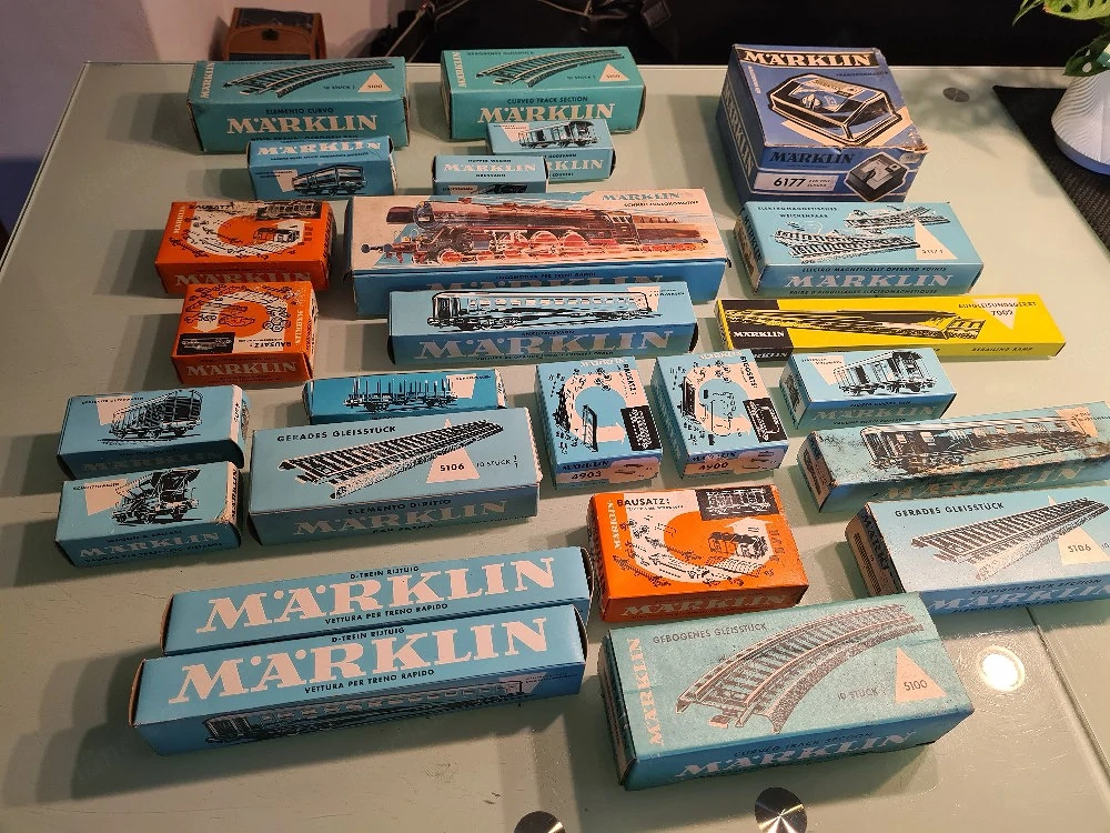 Märklin- verpackungen