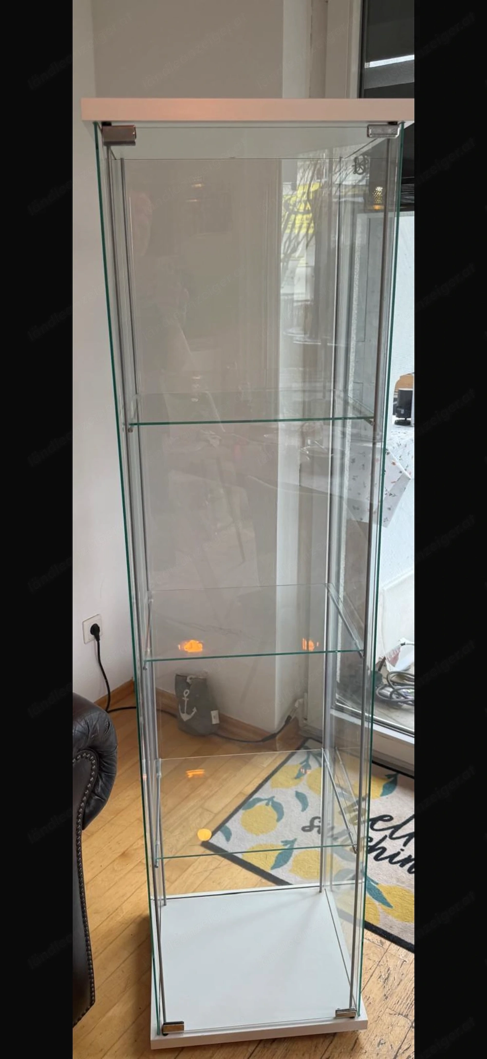 Ikea Vitrine Detolf Glas 