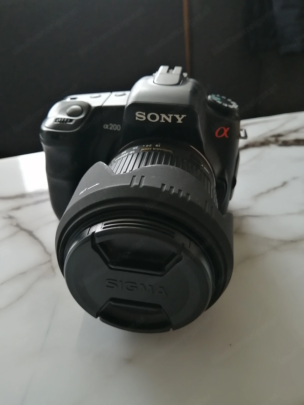 Sony alpha 200 Spiegelreflexkamera 