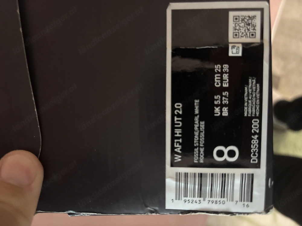 Nike Air Force 1 High Fossil Stone