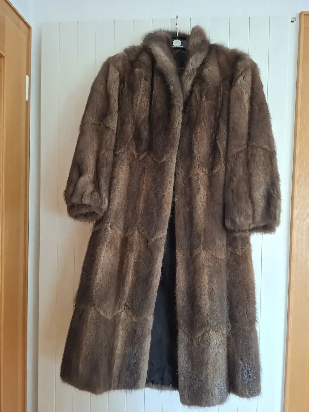 Pelzmantel Bisam, gebraucht