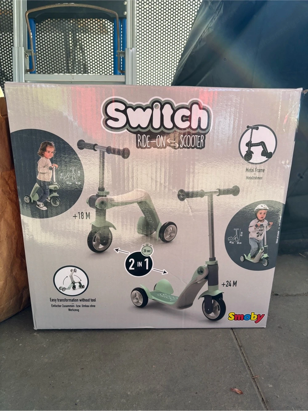 Switch Ride on Scooter