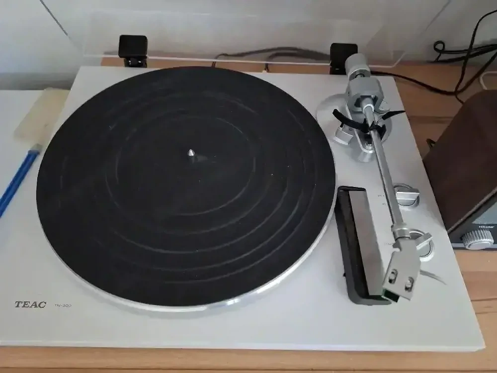 Plattenspieler Schallplatten 