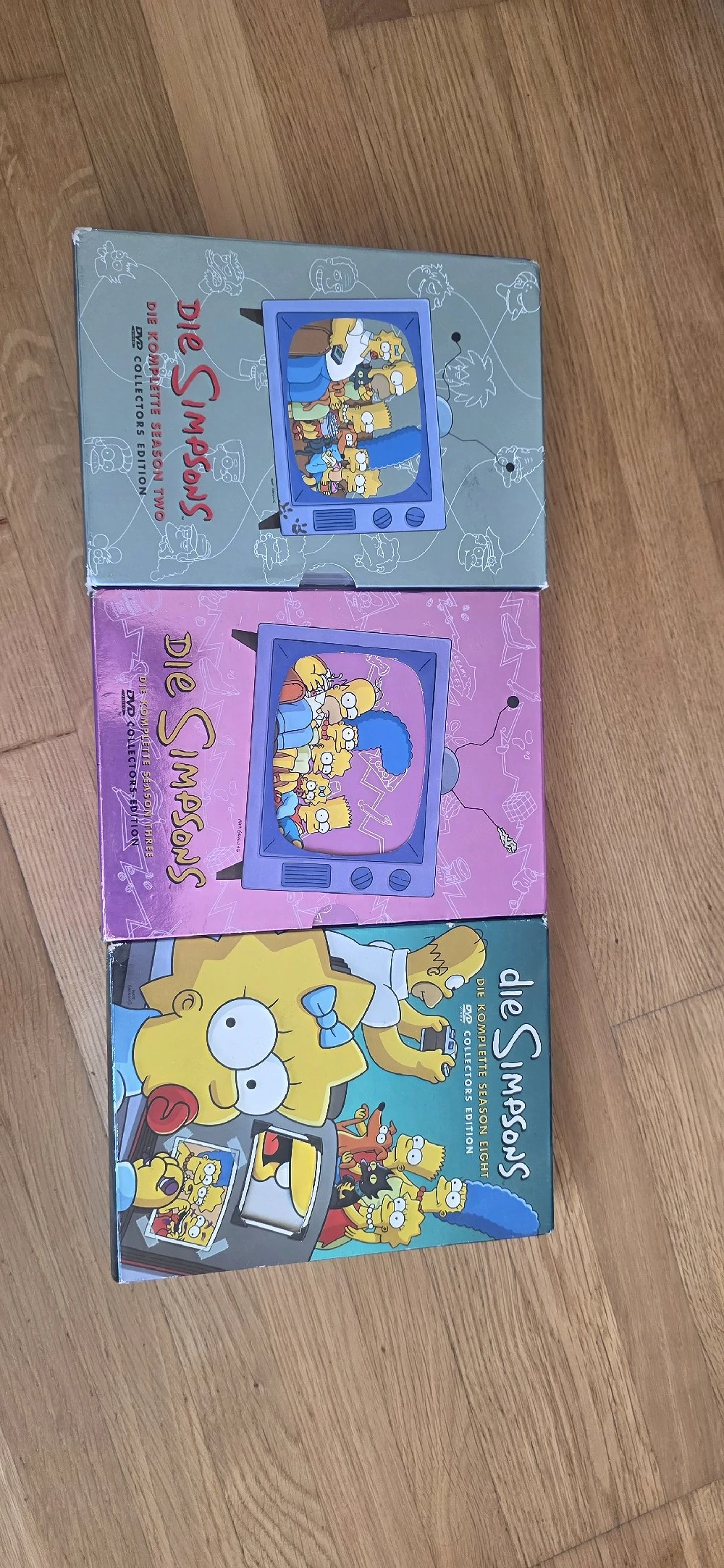 Simpsons DVD Staffel 2, 3 u. 8
