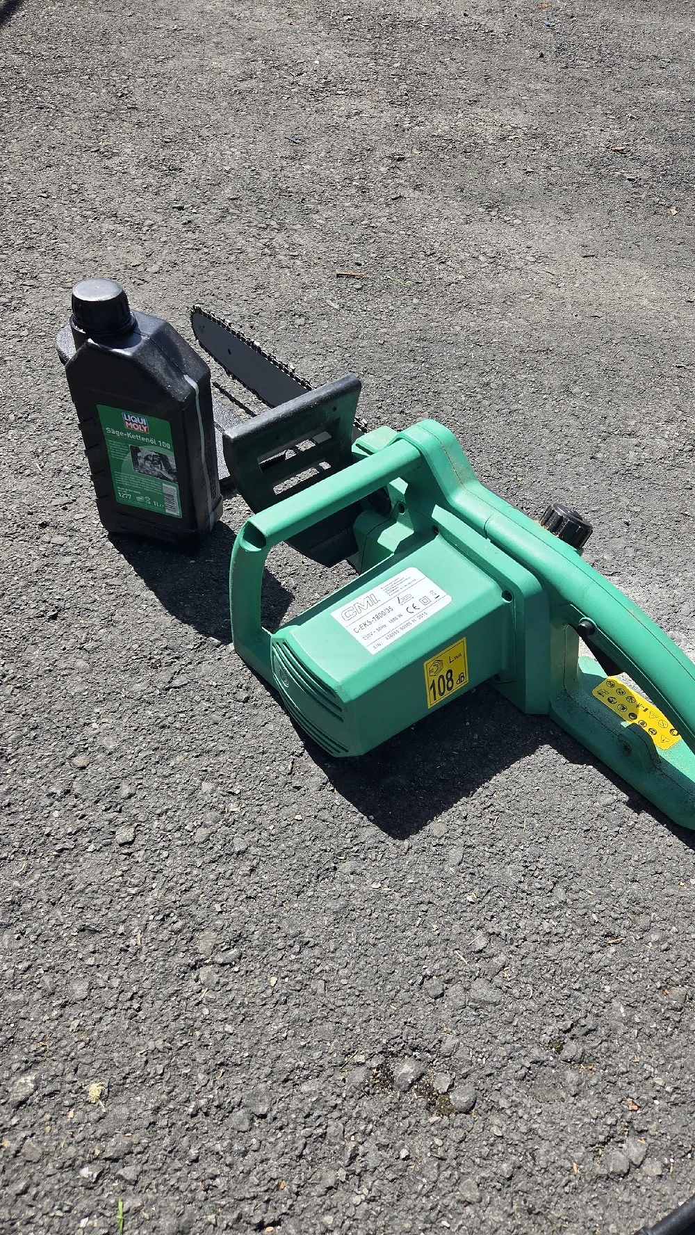 Kettensäge elektrisch