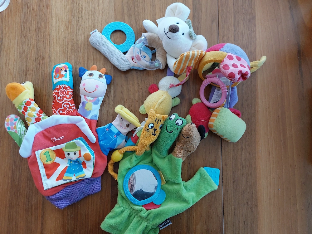 Babyspielzeug 5 Stk ab 2 Monate