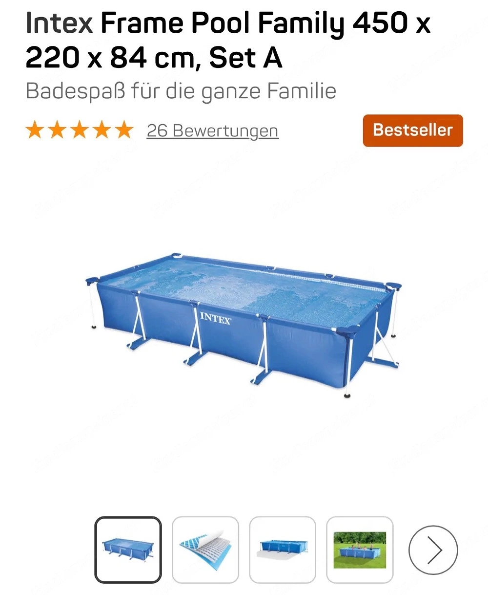 intex Pool 450x220x84 