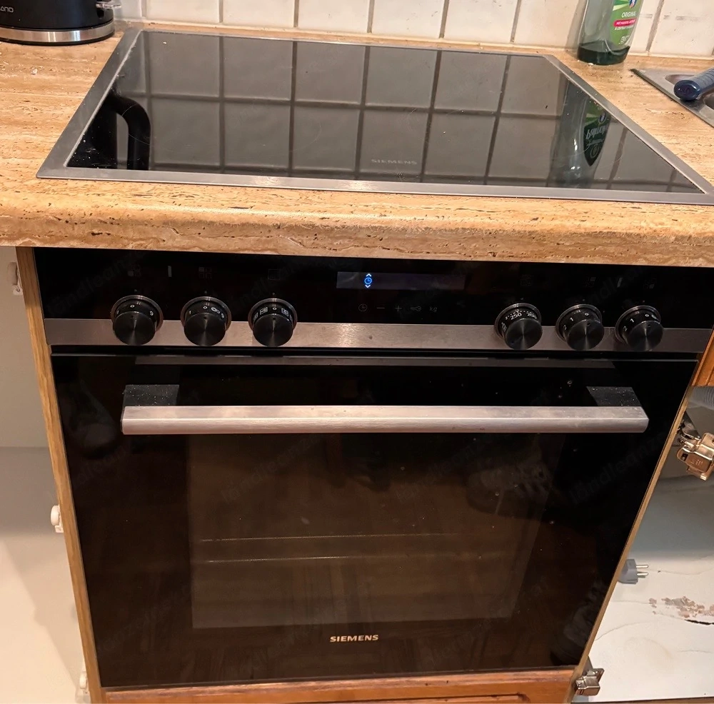 Elektroherd mit Backrohr und Ceranfeld von Siemens