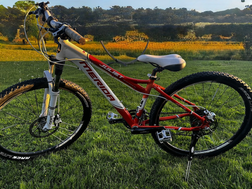 Merida Juliet Lady MTB Level 26 Zoll weiß orange Mountainbike