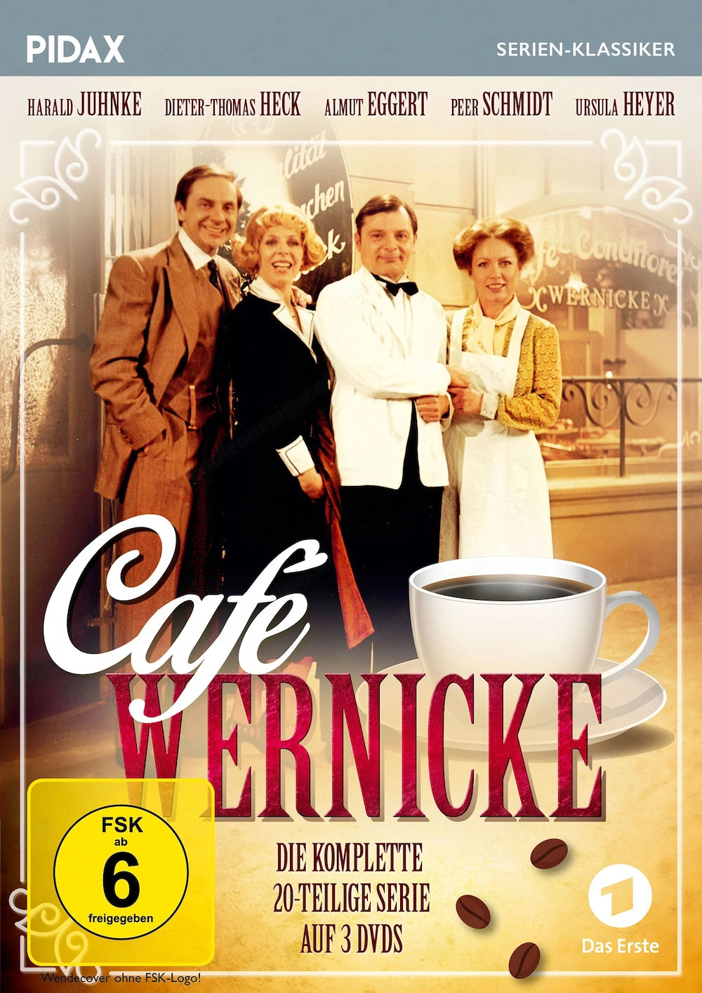 DVD-Boxen; Café Wernicke, Don Juan 73, Schillerstrasse