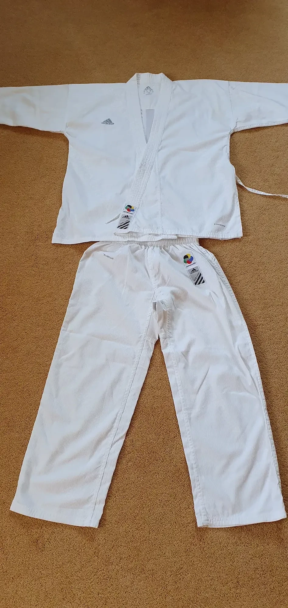 Karateanzug 155 cm  u. 180 cm WKF Approved 