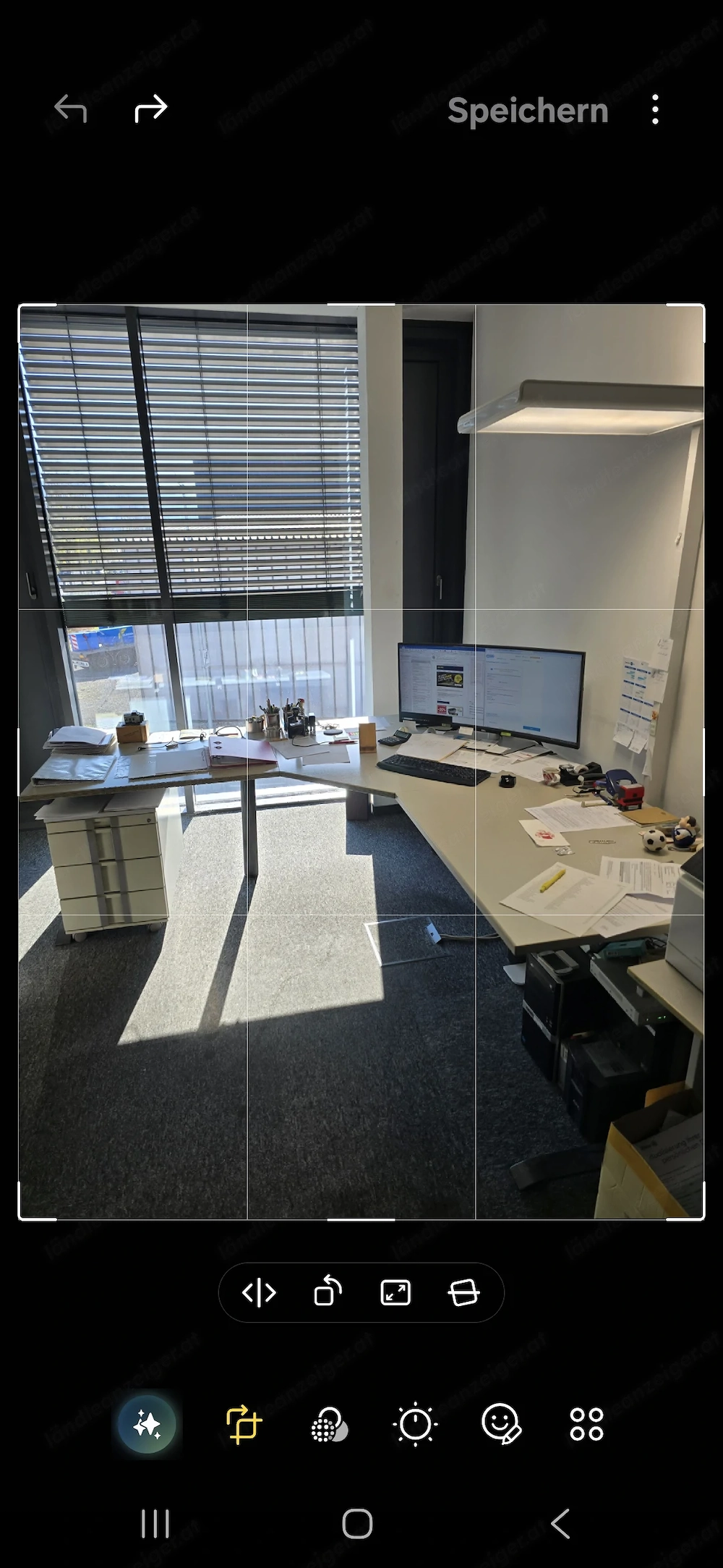 großer Eck-Schreibtisch gut erhalten 