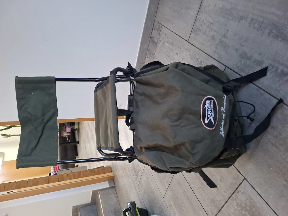 Fischerrucksack der Marke Sänger 