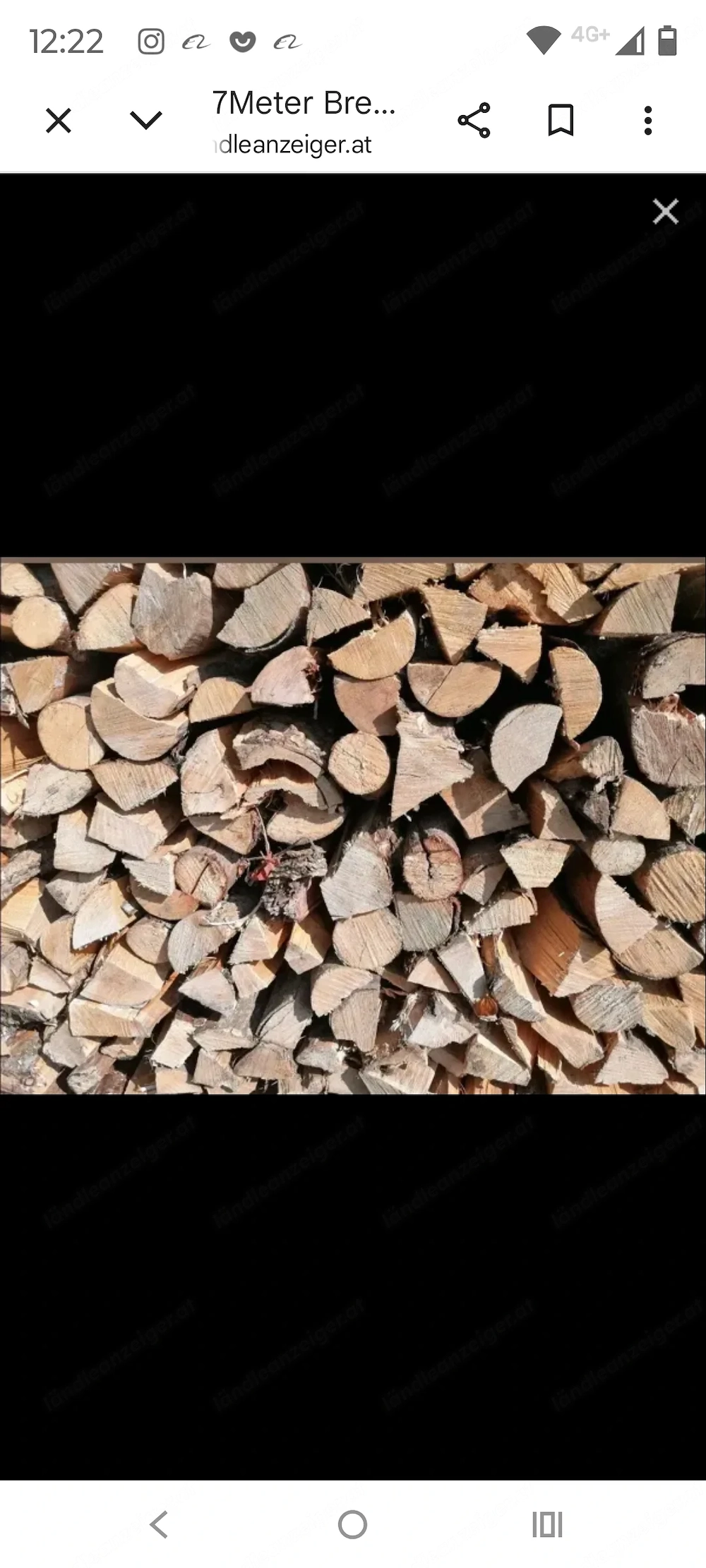 2Jähriges gelagertes Eschen und Buchenbrennholz Günstig 