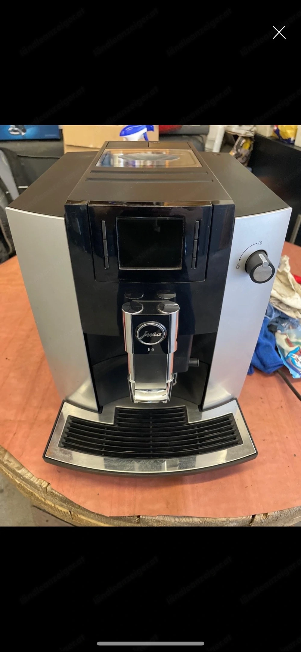 Jura E6 kaffemaschiene 