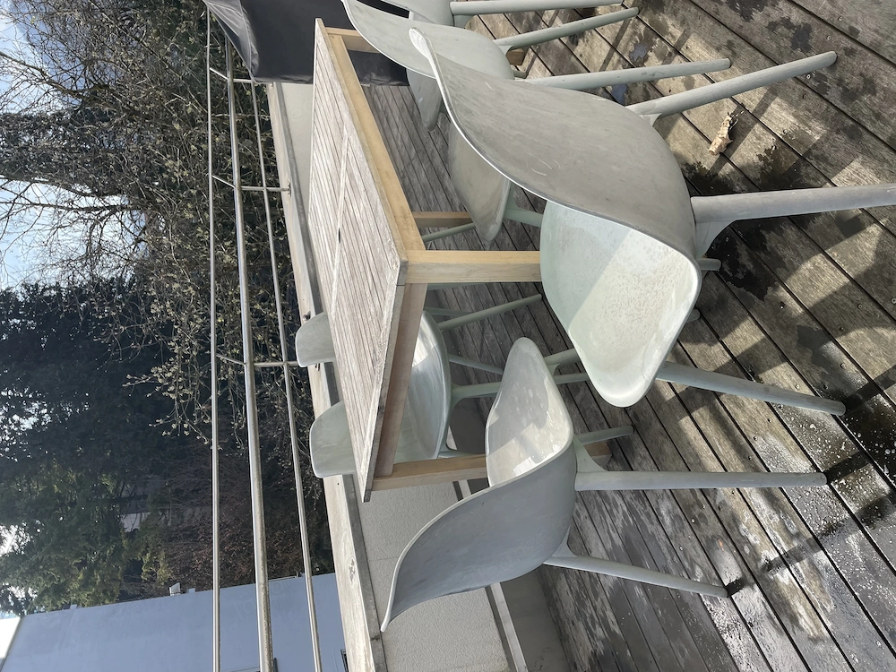 Gartenstühle Outdoor 6 Stück