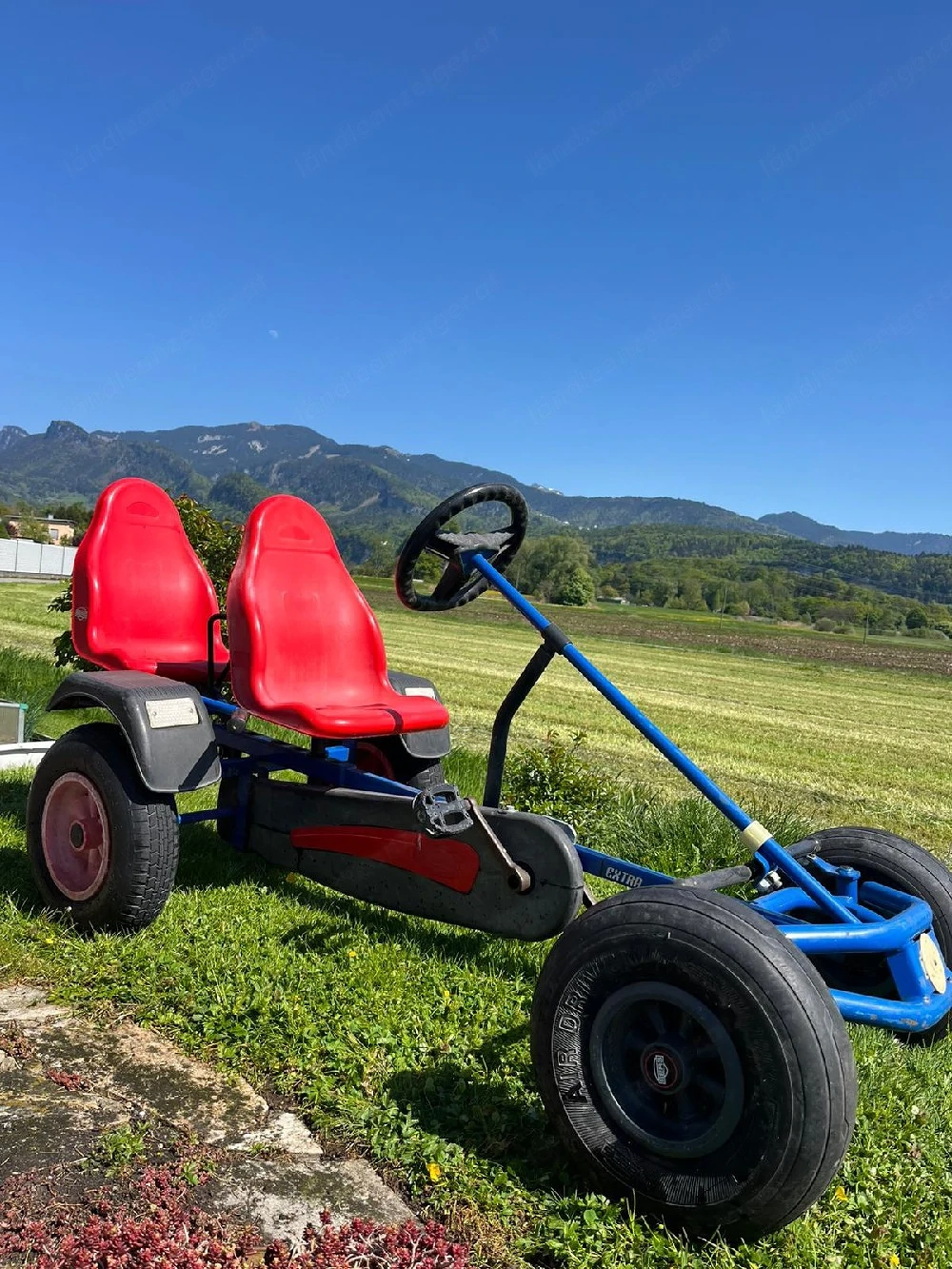 Berg Gokart + Hänger 