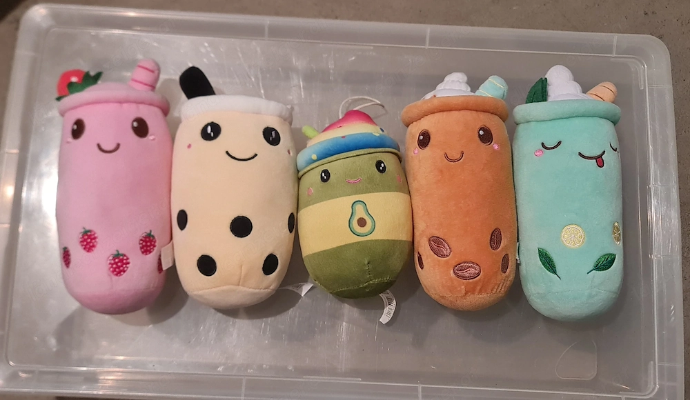 Bubble Tea Kuscheltiere