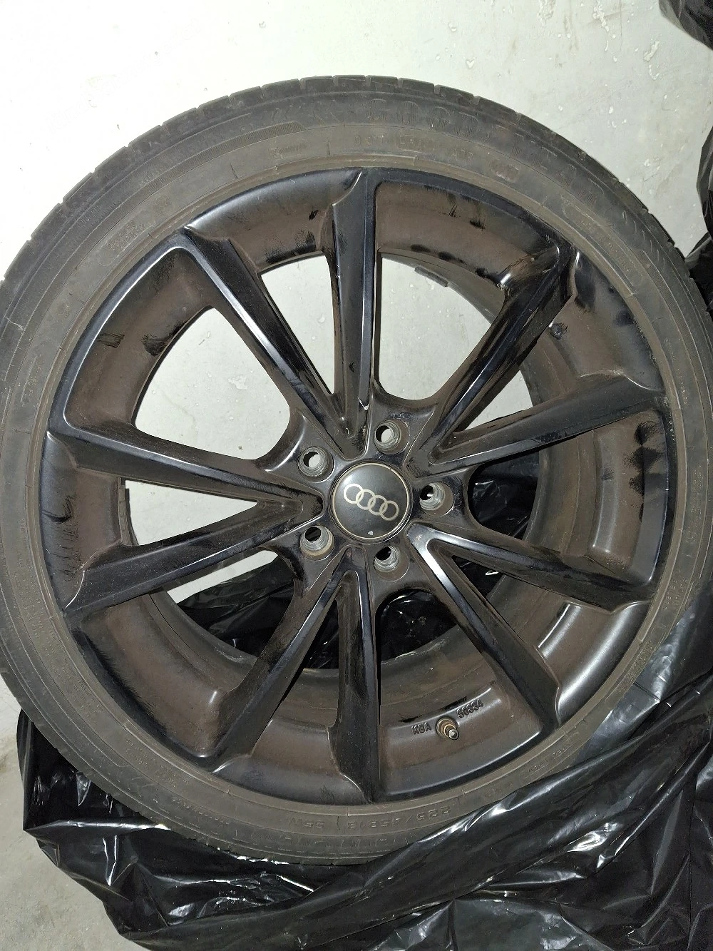 Gebrauchte Rad- reifenkombination Sommer