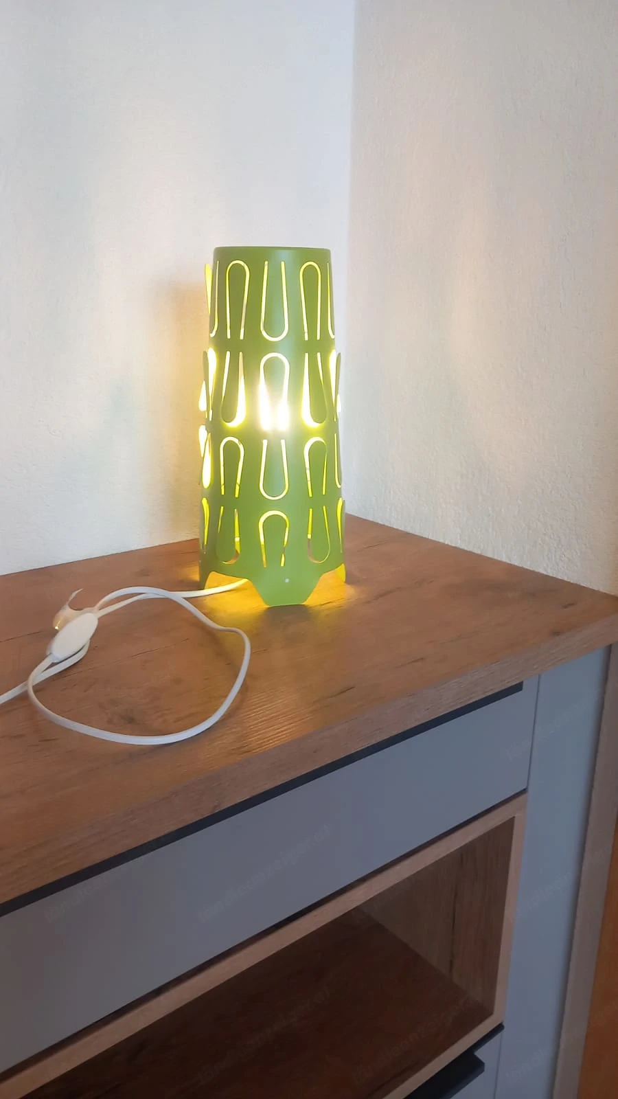 Lampe grün zu verkaufen