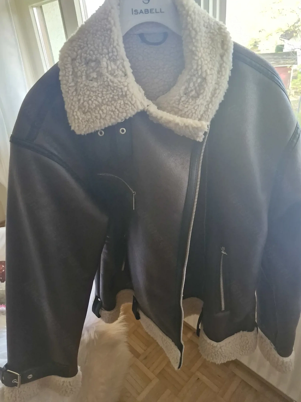 Jacke neu braun größe 40-42