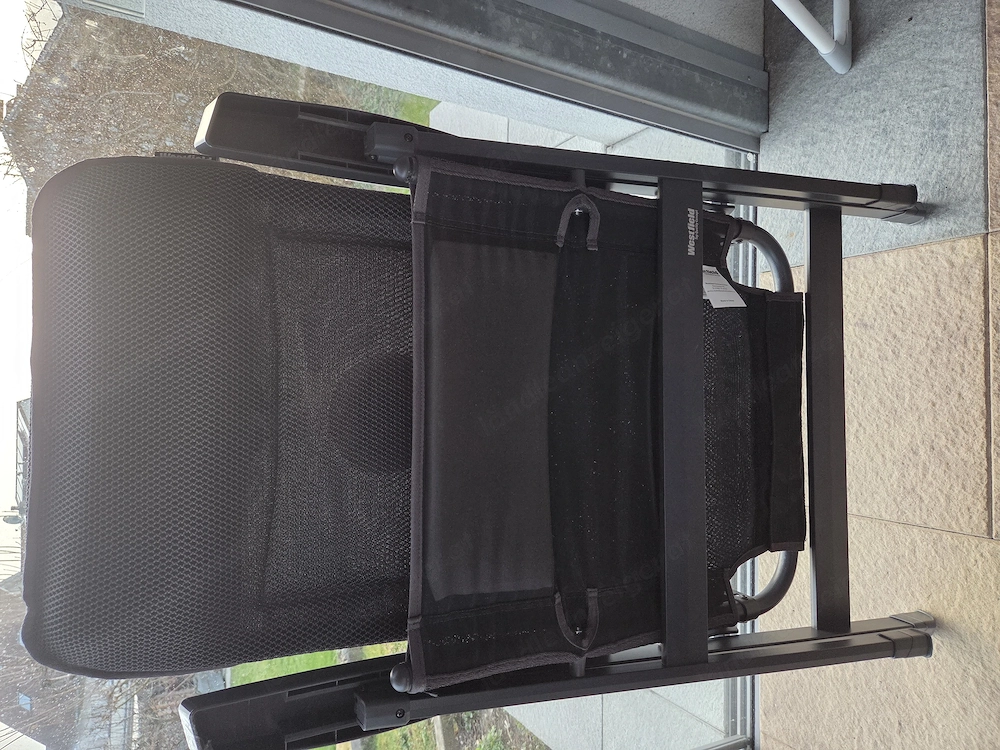 Neuer Campingstuhl von Westfield - noch nicht ausgepackt