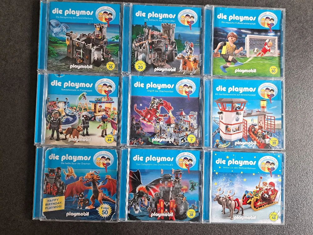 10x Hörspiel Die Playmos