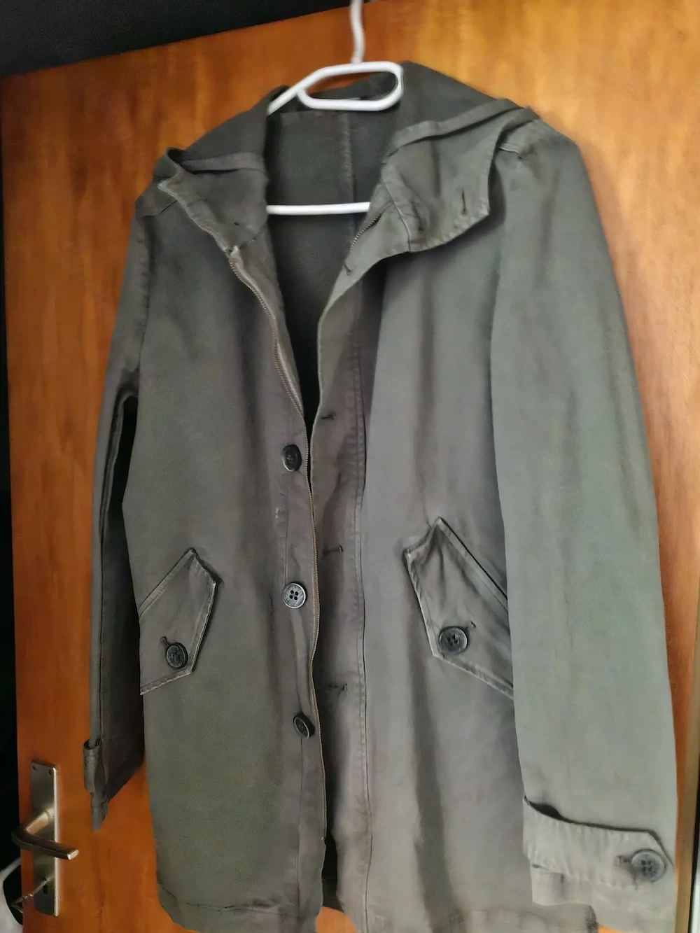 Parker gr.M mit Reißverschluss und Knöpfe 