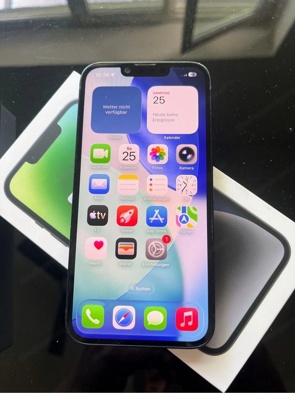 iPhone 14 in Mitternacht