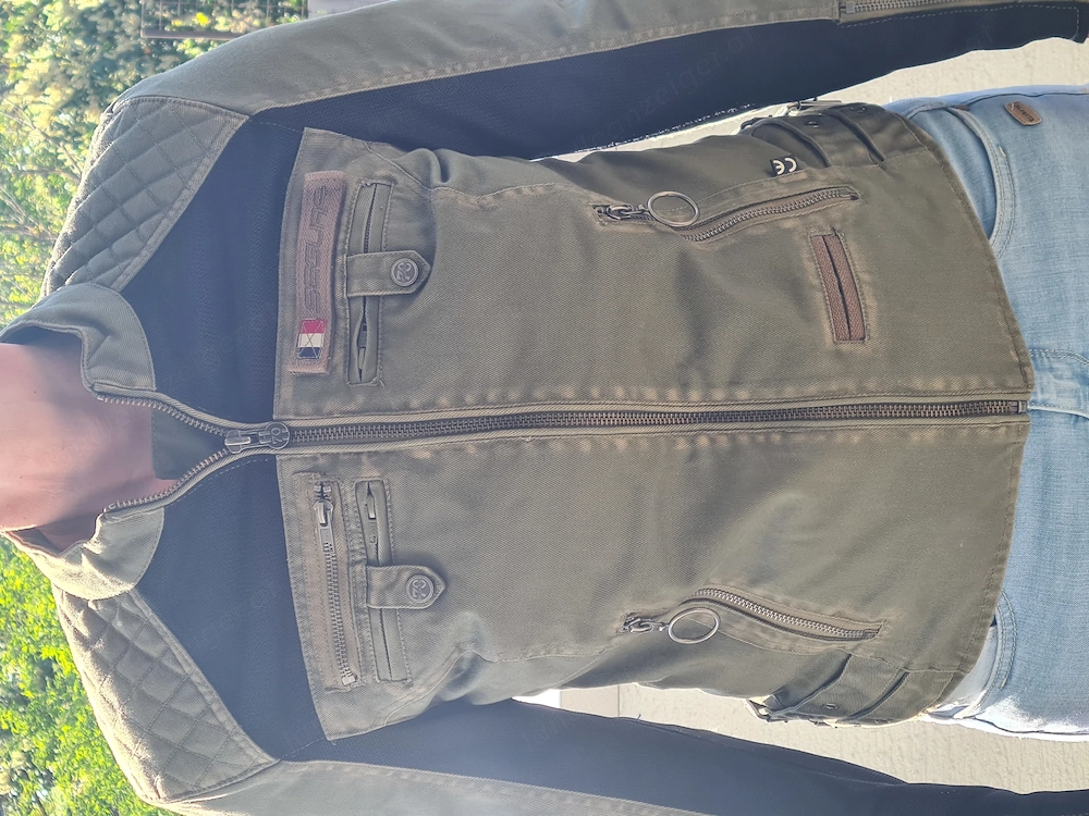 Segura Motorradjacke - Grün Grösse 38 40