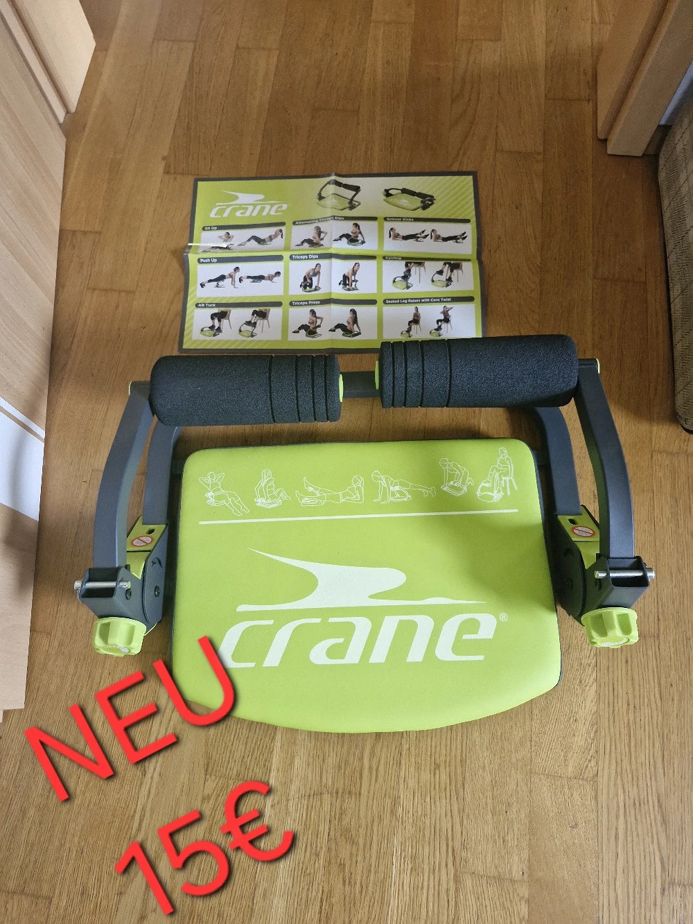 3 verschiedene Fitnessgeräte