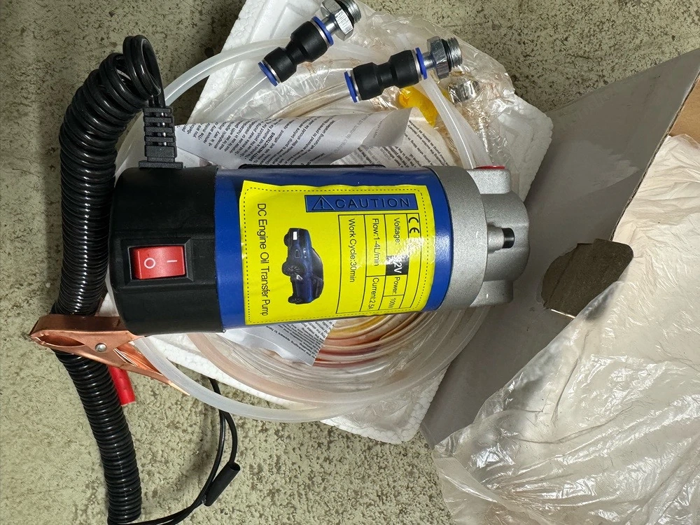 öl pumpe öl wie neu 