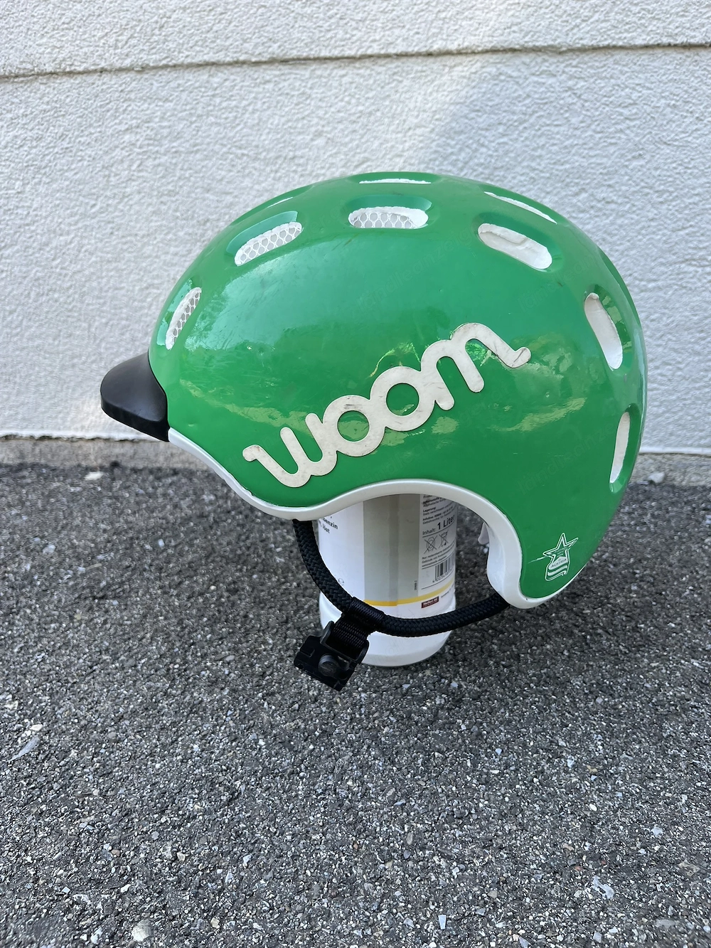 Woom Fahrradhelm grün Größe L 