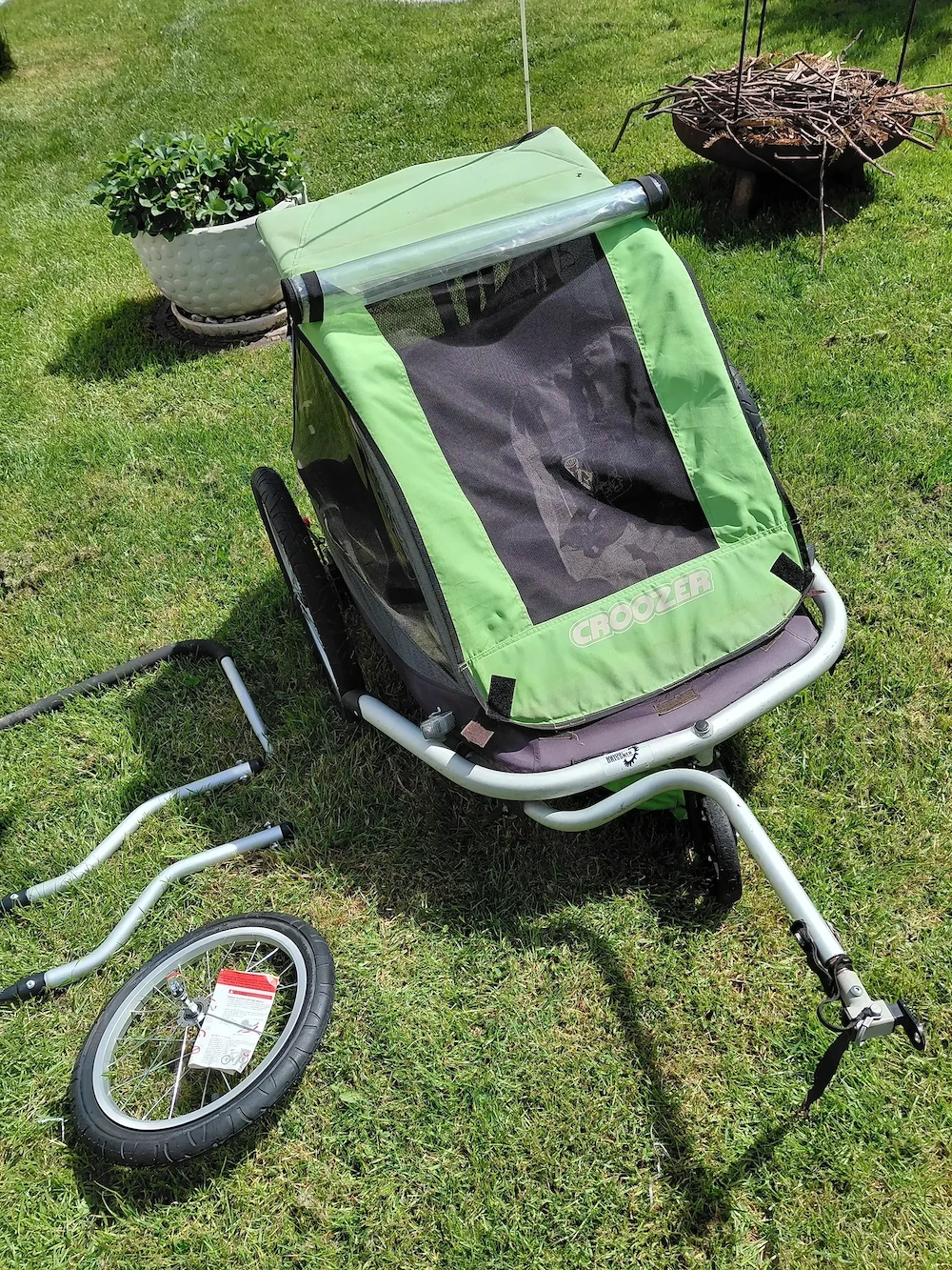 Fahrradanhänger croozer kid for 2