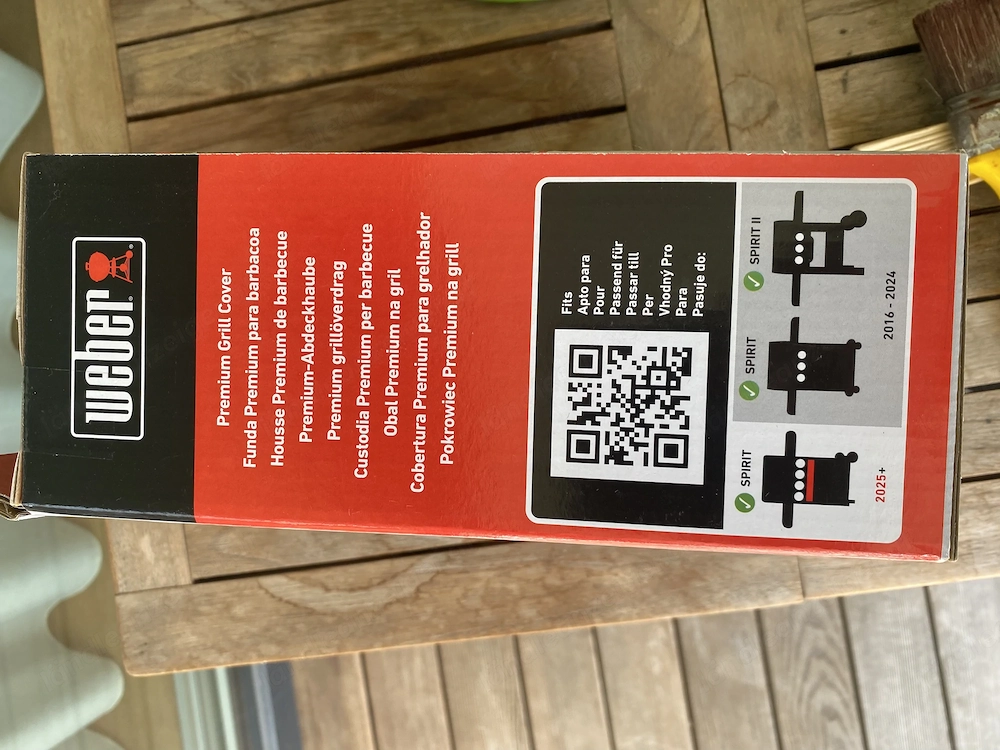 Grillabdeckung Weber Premium