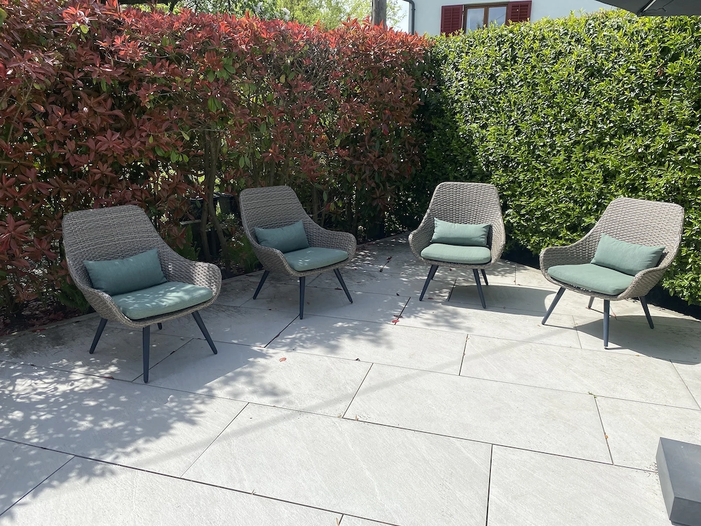 Gartenstühle   Loungesessel - 4 Stück