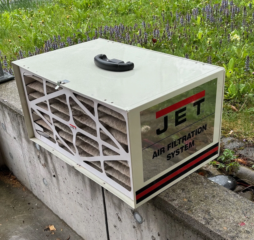 JET AFS-500 Luftfiltersystem Absauganlage Holzstaub Werkstatt   voll funktionsfähig