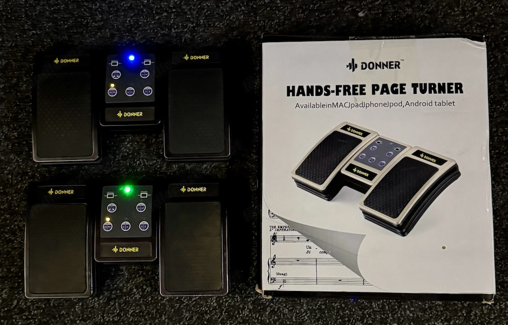 2 Stück Donner Page Turner