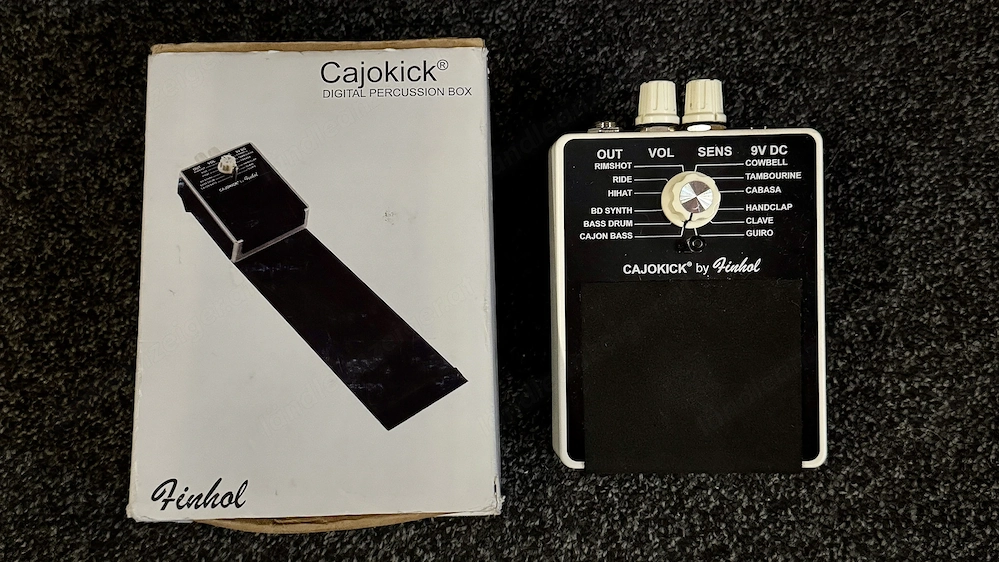 Finhol Cajokick Stomp Box