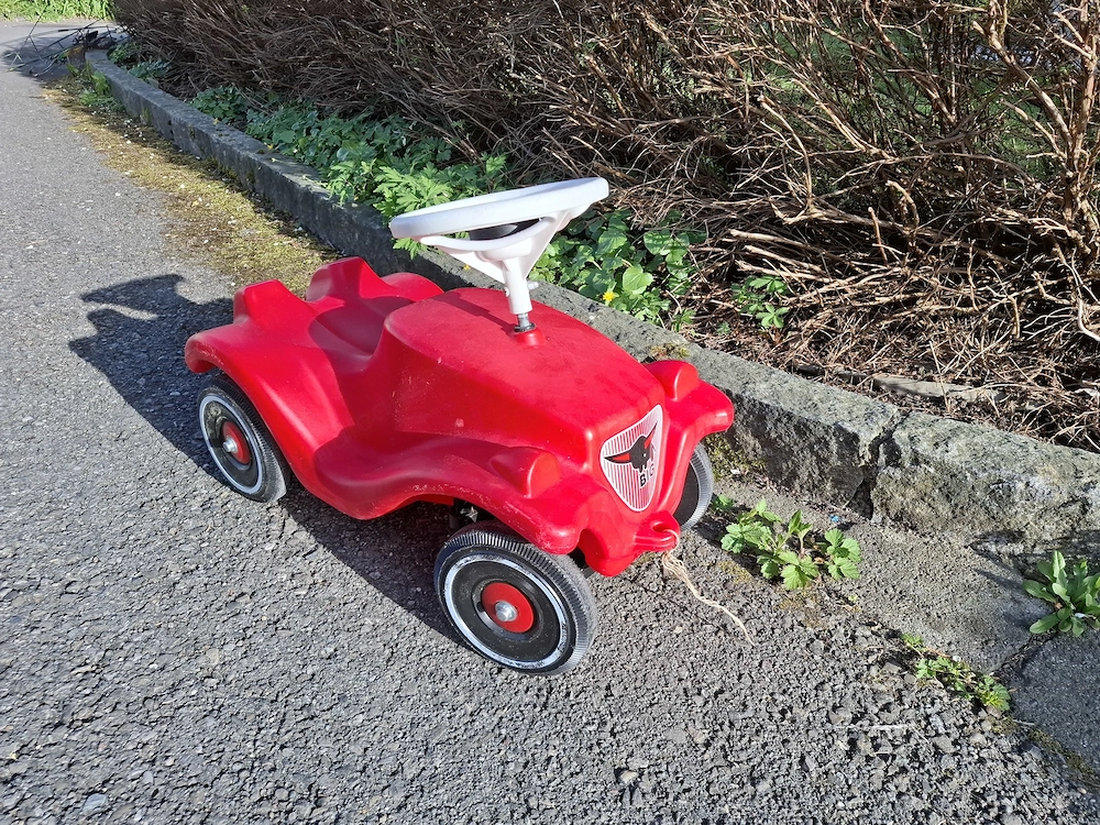 Bobbycar zu vergebeb