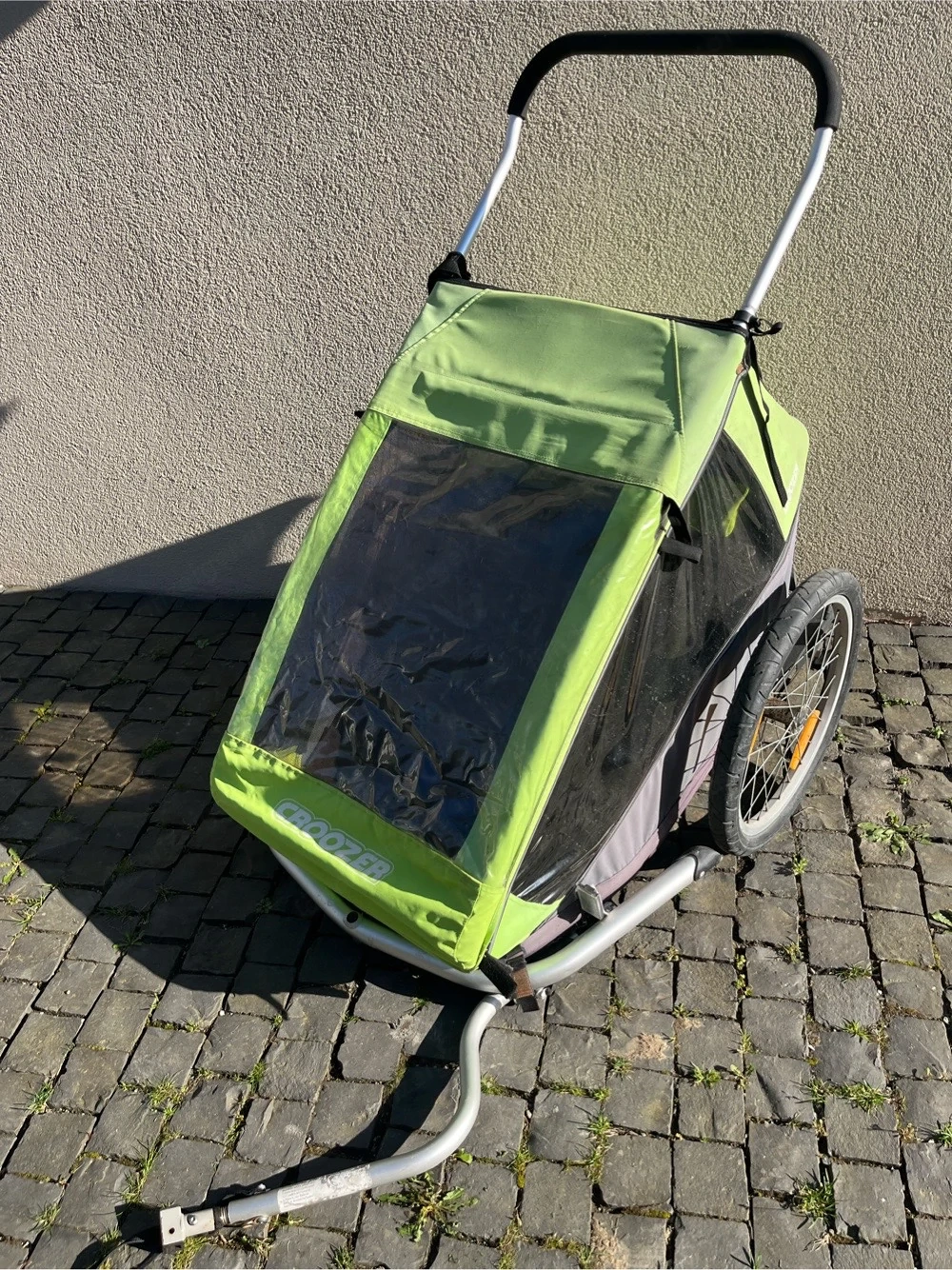 Kinderwagen Fahrradanhänger Croozer 2-Sitzer