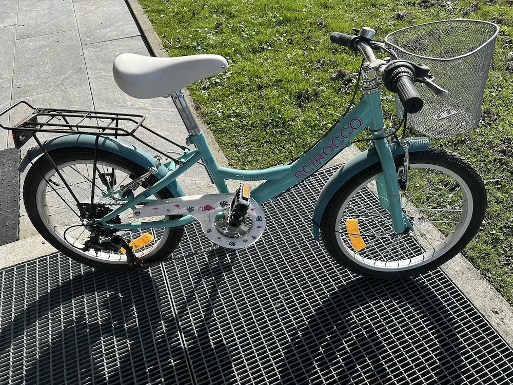  Mädchen Fahrrad 18 Zoll