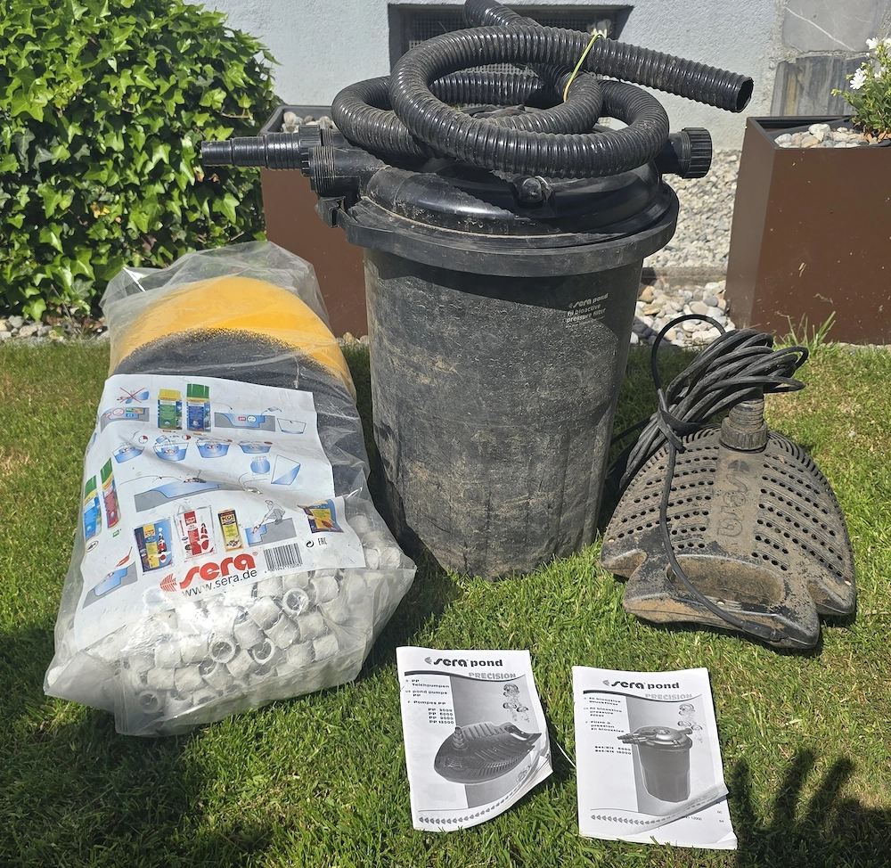 Teichfilter Sera Pond Kit 6000   gebraucht zu verkaufen